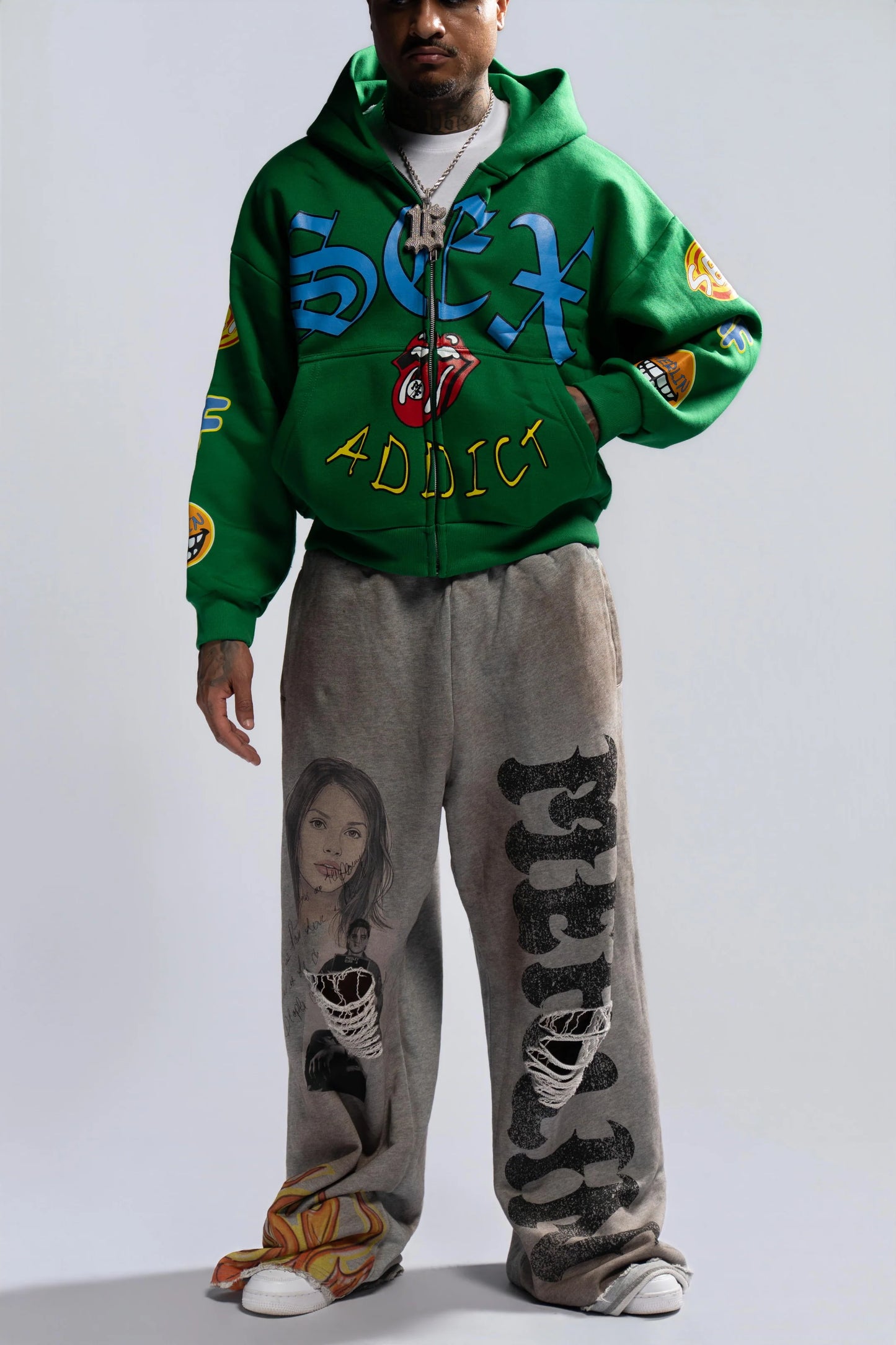 Loaded Addiction Hoodie Green