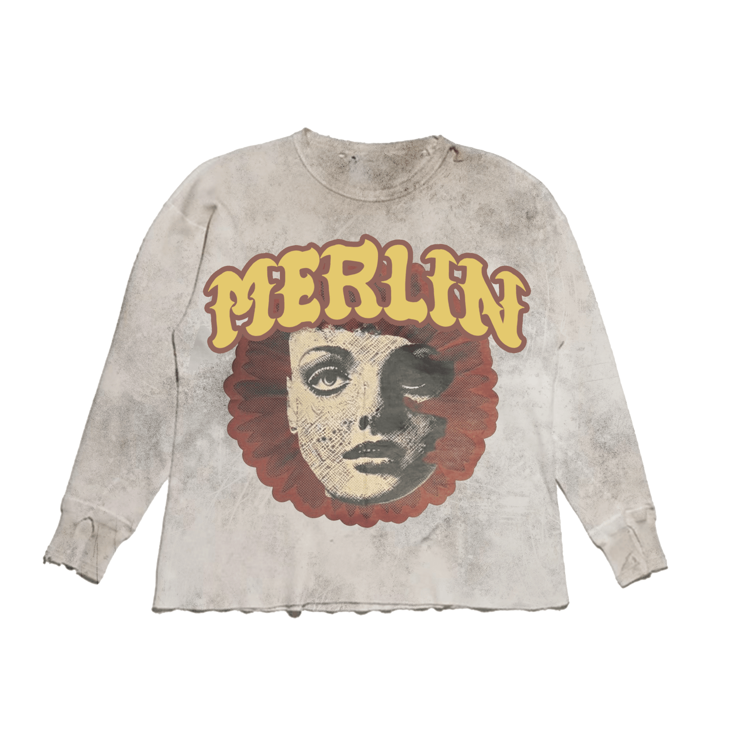 Concrete Flower Longsleeve - Merlinfather