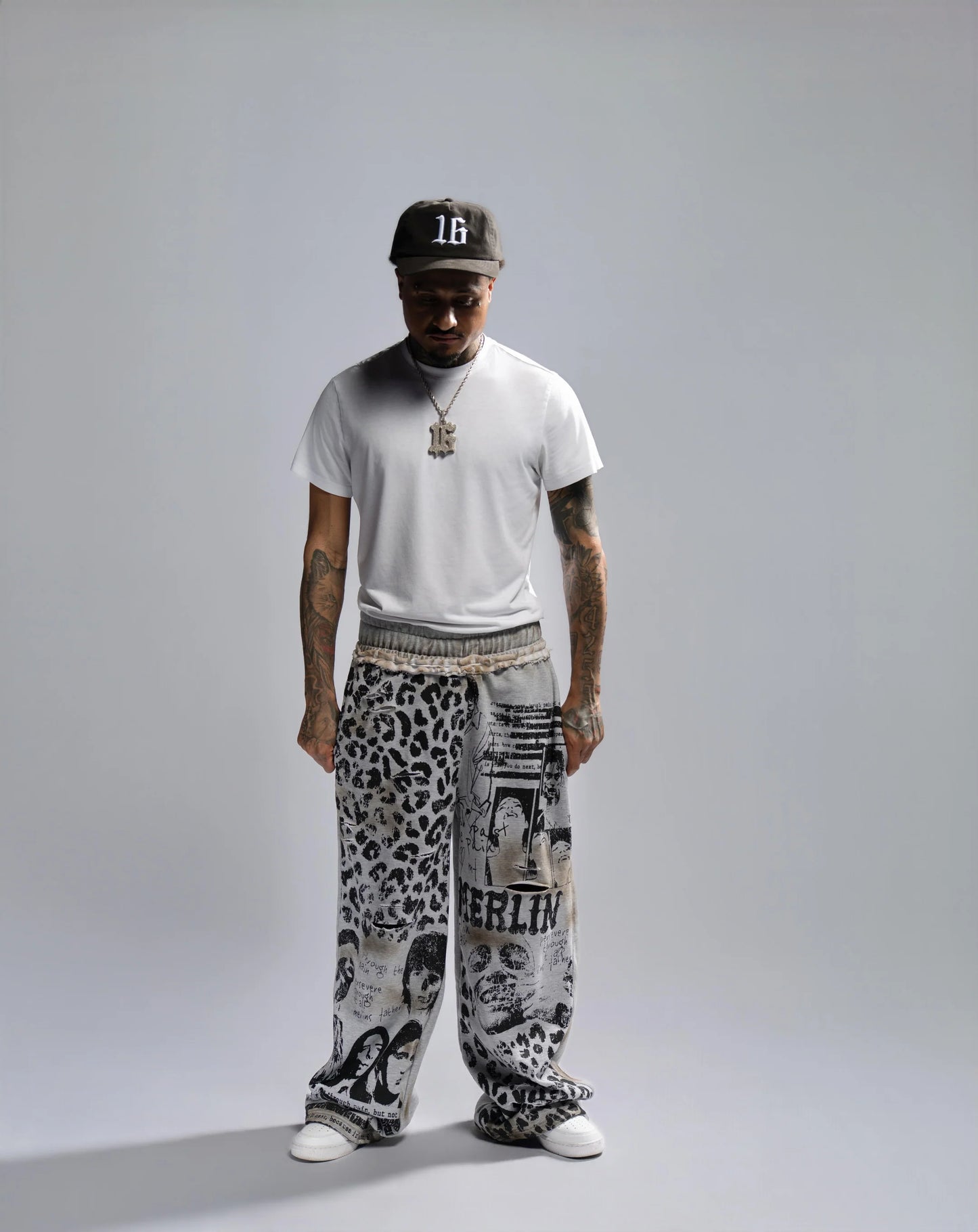 Merlin Handmade Cheetah Pants