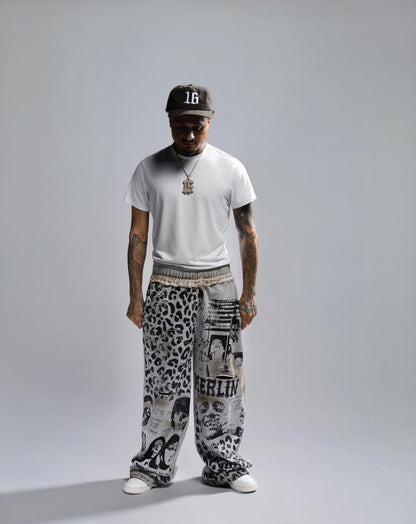 Merlin Handmade Cheetah Pants