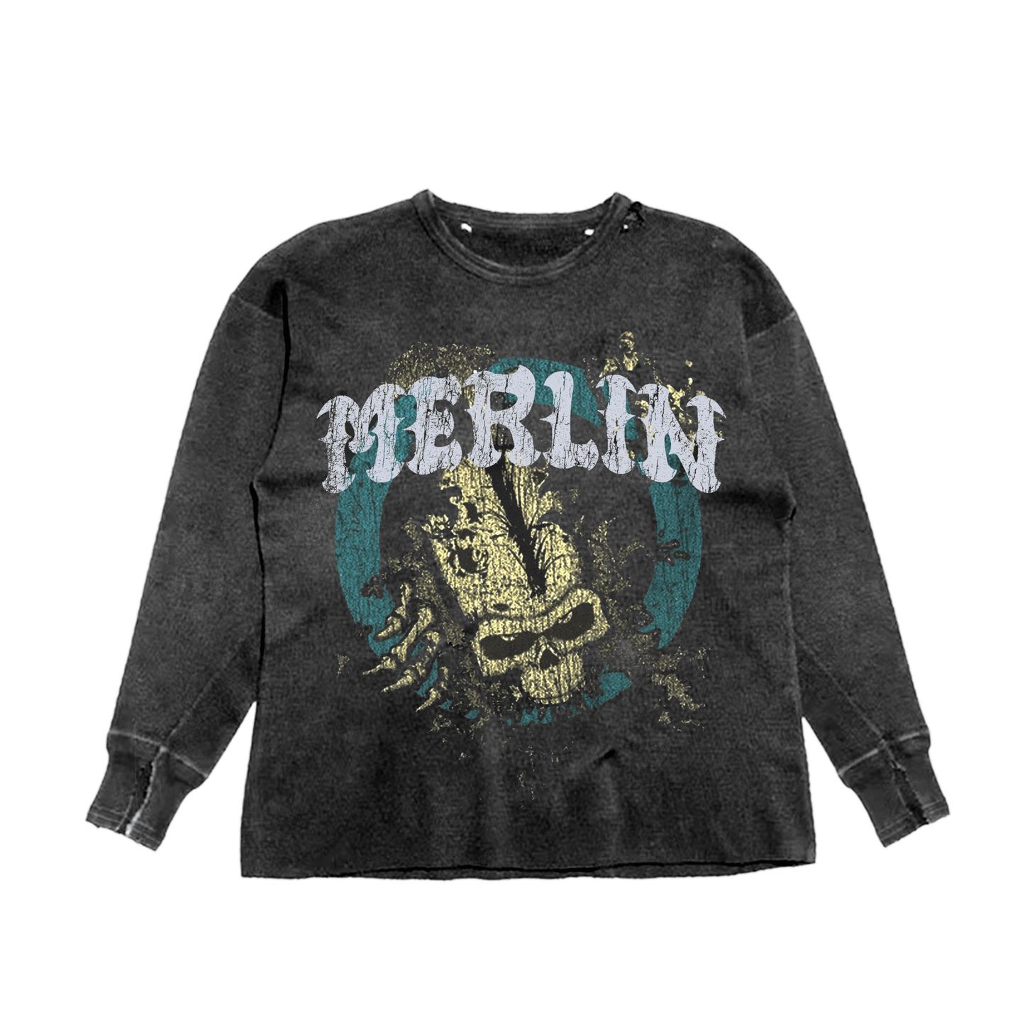 Alien Skull Longsleeve - Merlinfather