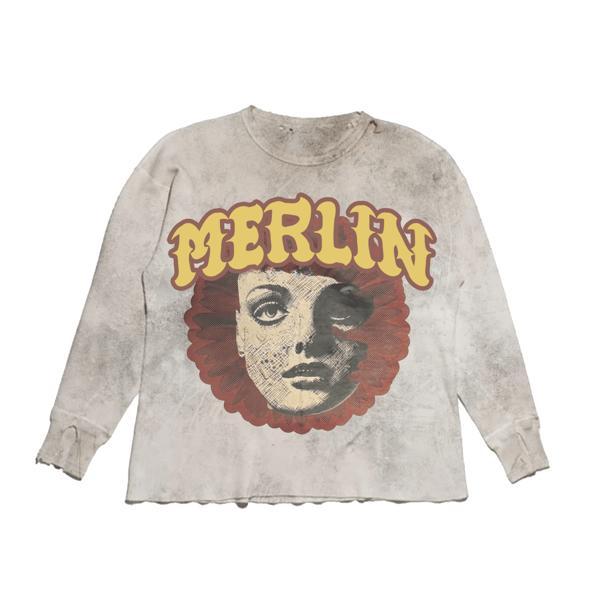 Concrete Flower Longsleeve - Merlinfather