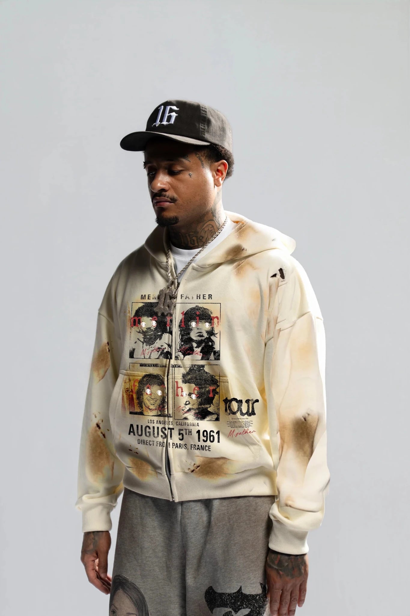 Desert Storm French Hoodie - Merlinfather