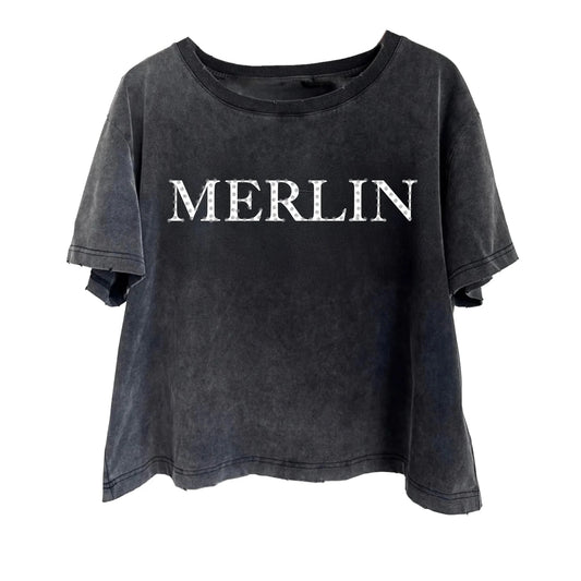 Diamond Merlin Tee Black - Merlinfather
