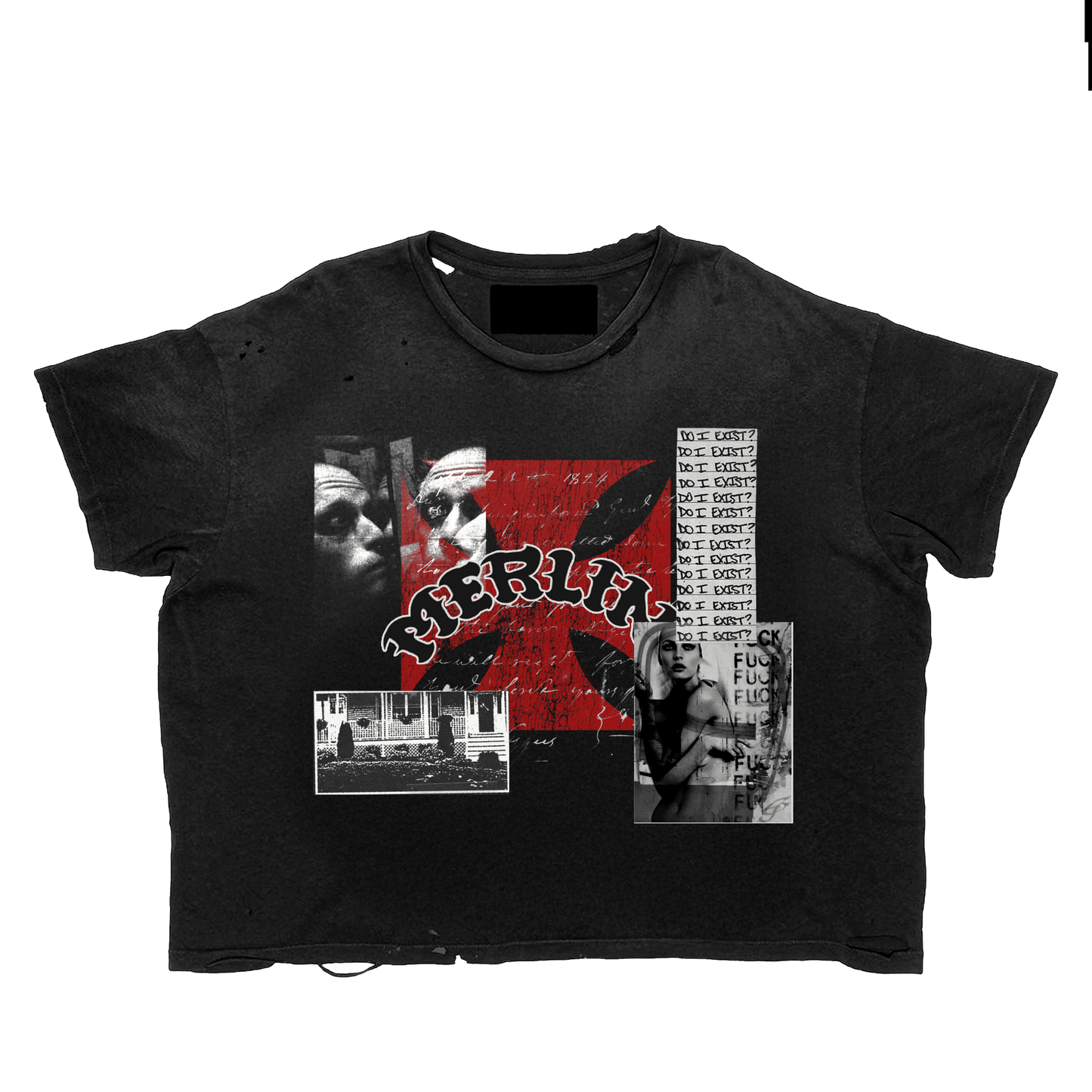 Do I Exist? Tee Black - Merlinfather