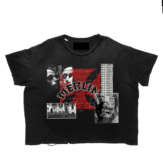 Do I Exist? Tee Black - Merlinfather