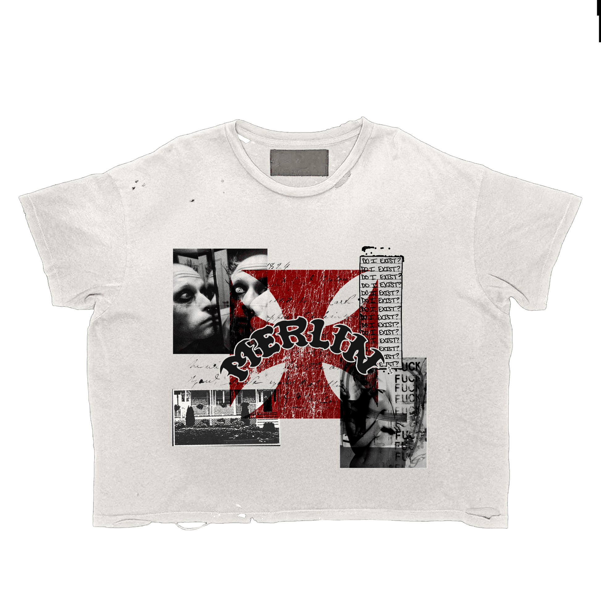 Do I Exist? Tee White - Merlinfather