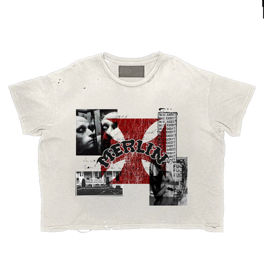 Do I Exist? Tee White - Loam