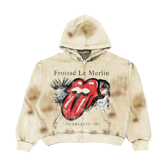 Froisse Le Merlin Hoodie Cream - Loam