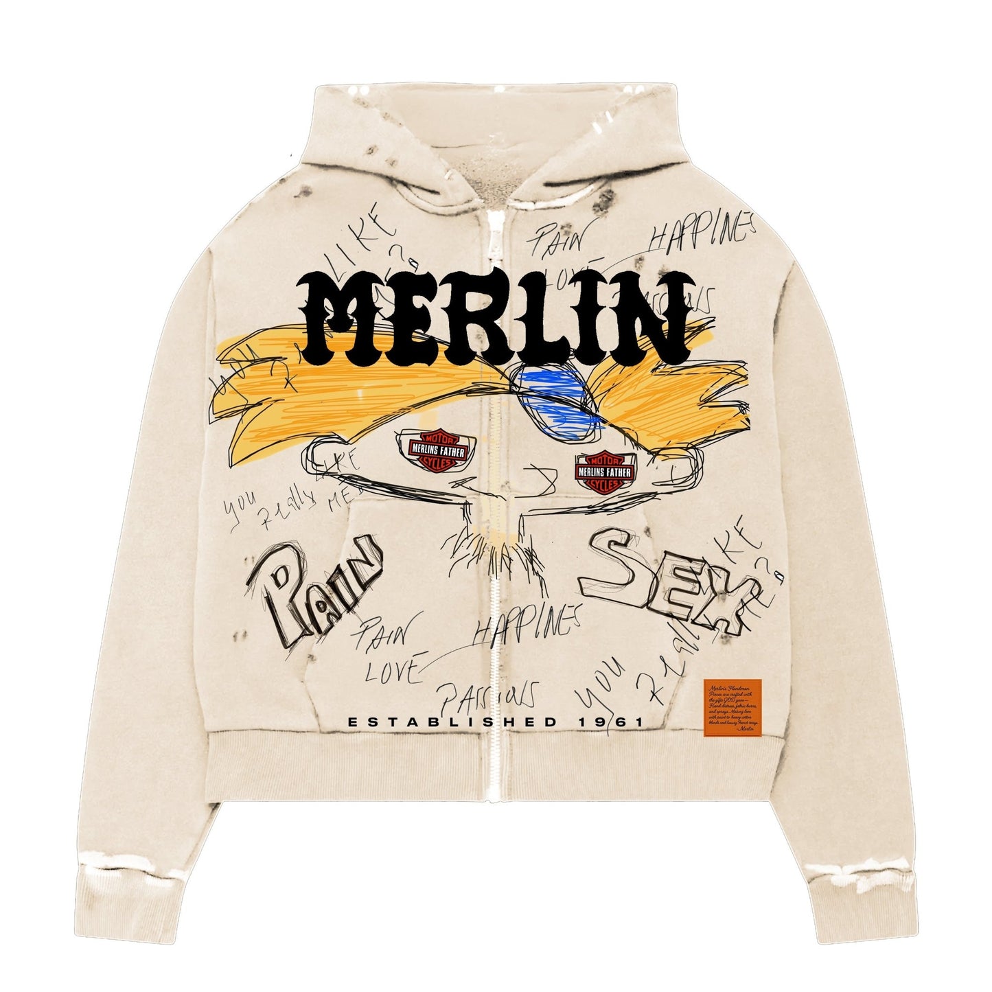 Handmade Hey Arnold! Hoodie - Merlinfather