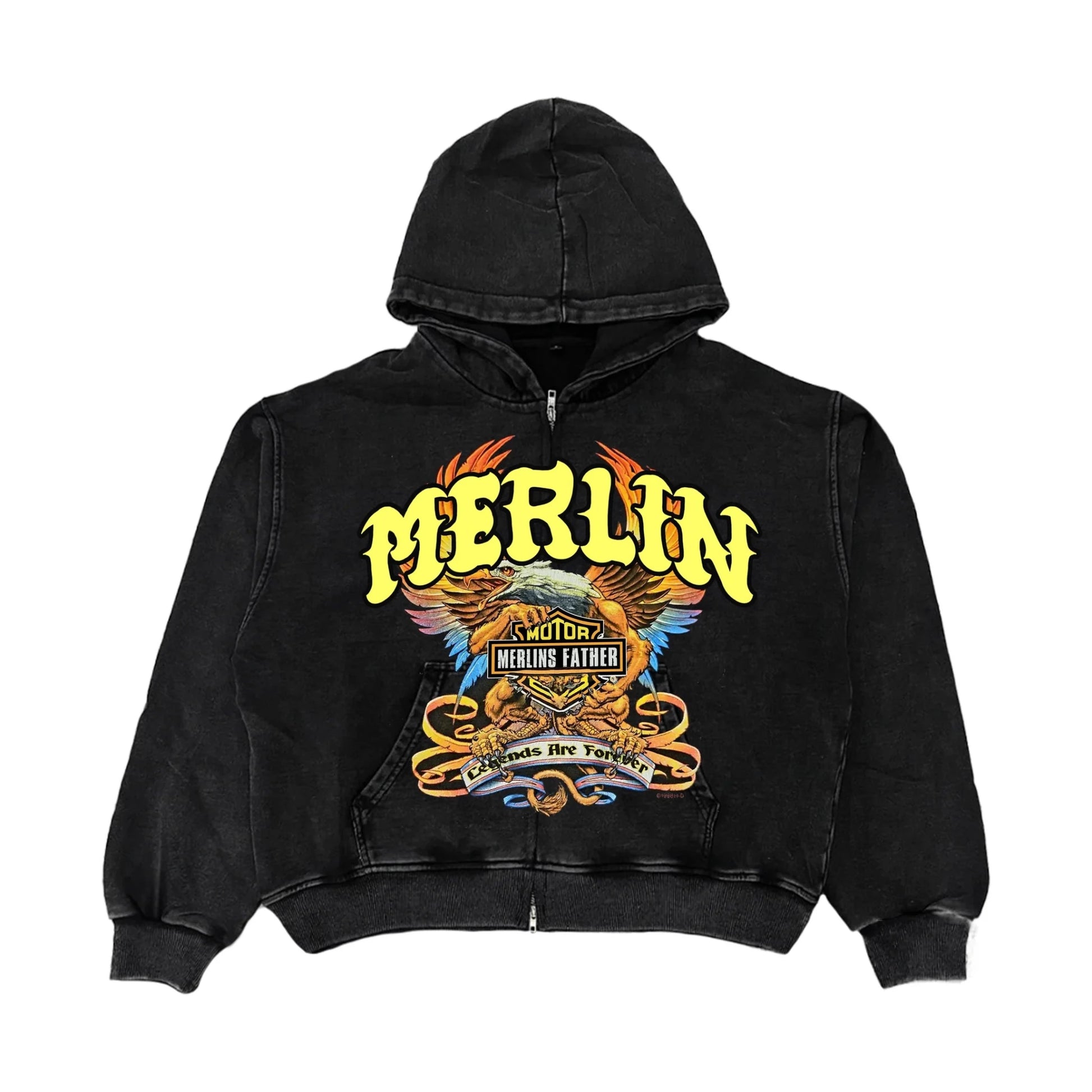Legends Are Forever Hoodie Black - Loam