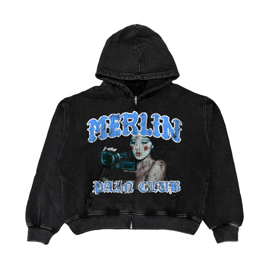 Merlin Pain Club Hoodie - Loam