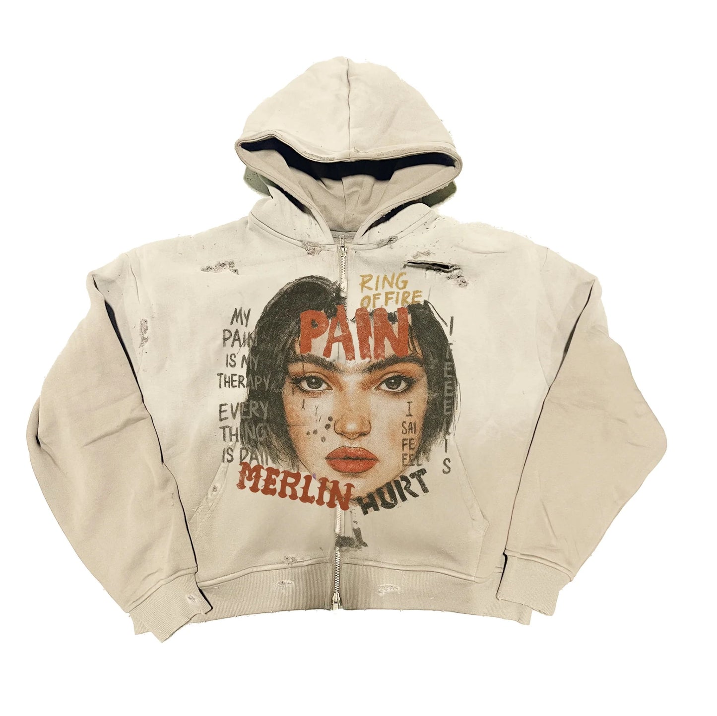 Ring of Fire Hoodie - Loam