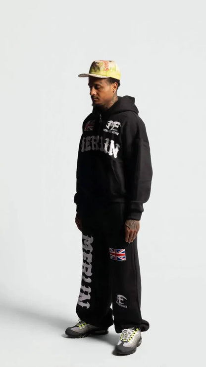 Uk Merlin Hoodie Black - Merlinfather