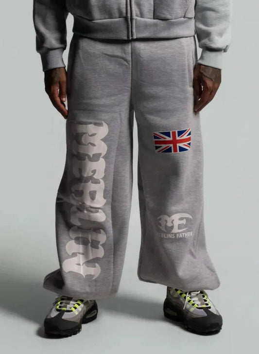 Uk Merlin Pants Grey - Merlinfather
