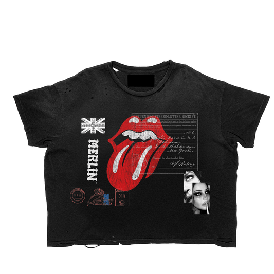 UK Stones Tee Black - Merlinfather