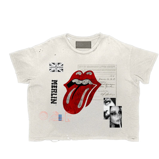 UK Stones Tee White - Merlinfather