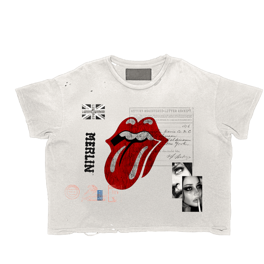 UK Stones Tee White - Merlinfather