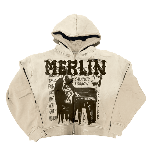 Words of Pain Hoodie - Merlinfather